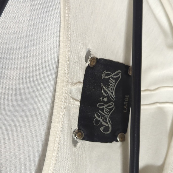 Elvis & Jesus Men's Size Large White & Black Tee Shirt - Picture 3 of 8